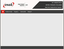 Tablet Screenshot of enakinsaat.com